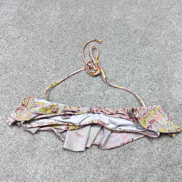 Victoria’s Secret Swimsuit Top Multicolored Floral Women’s Size Medium - Picture 8 of 10